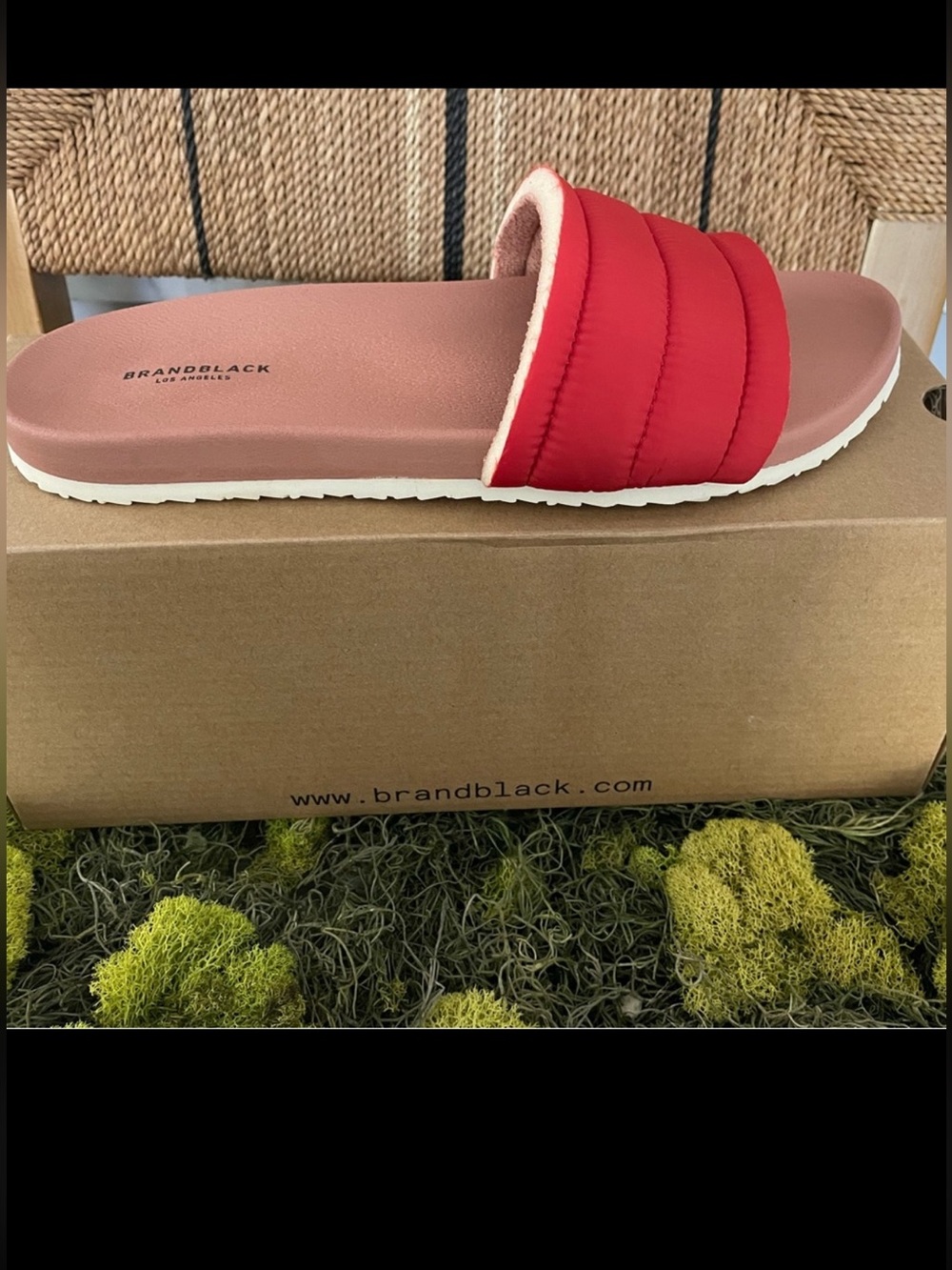 Pronto super lux Bonita quilted slide